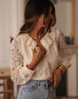 Blouse Adèle beige