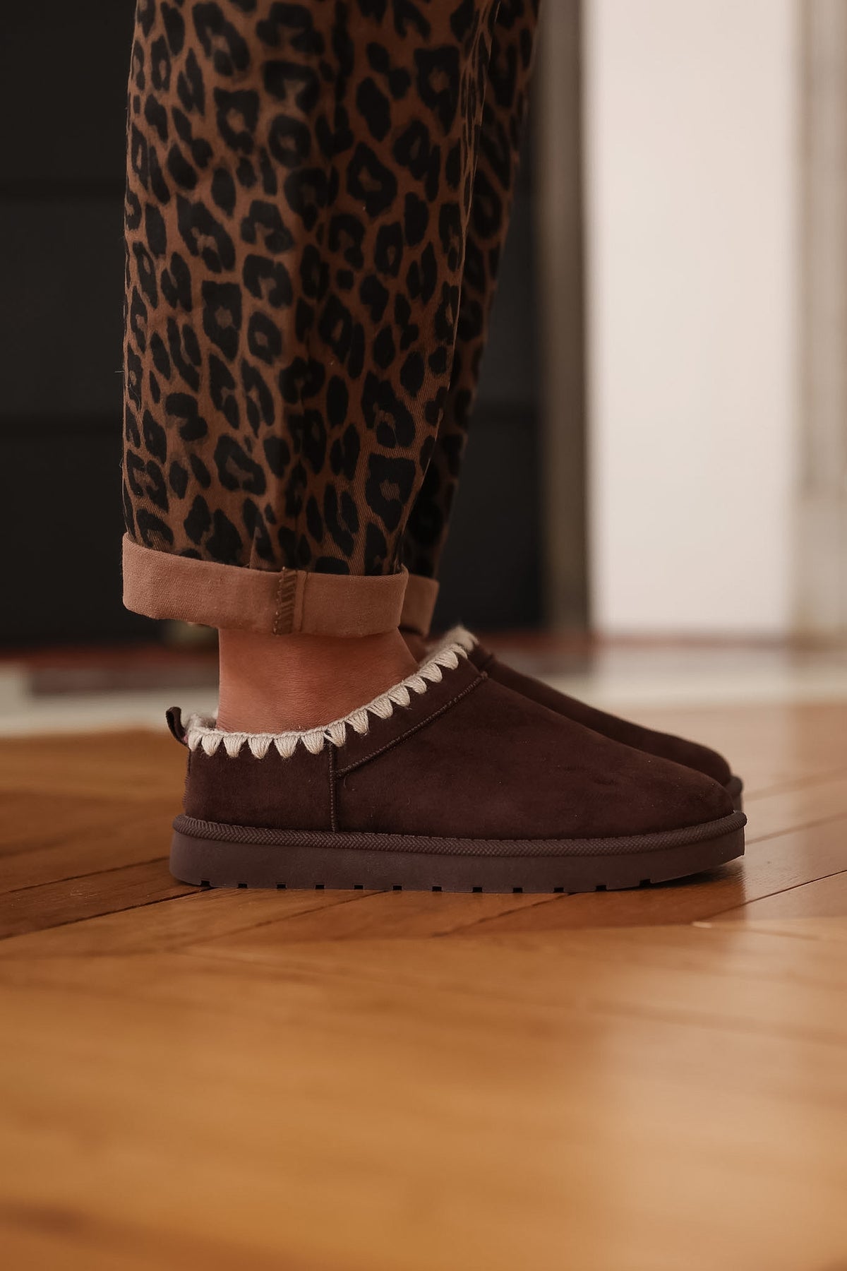 Chaussons Dune choco