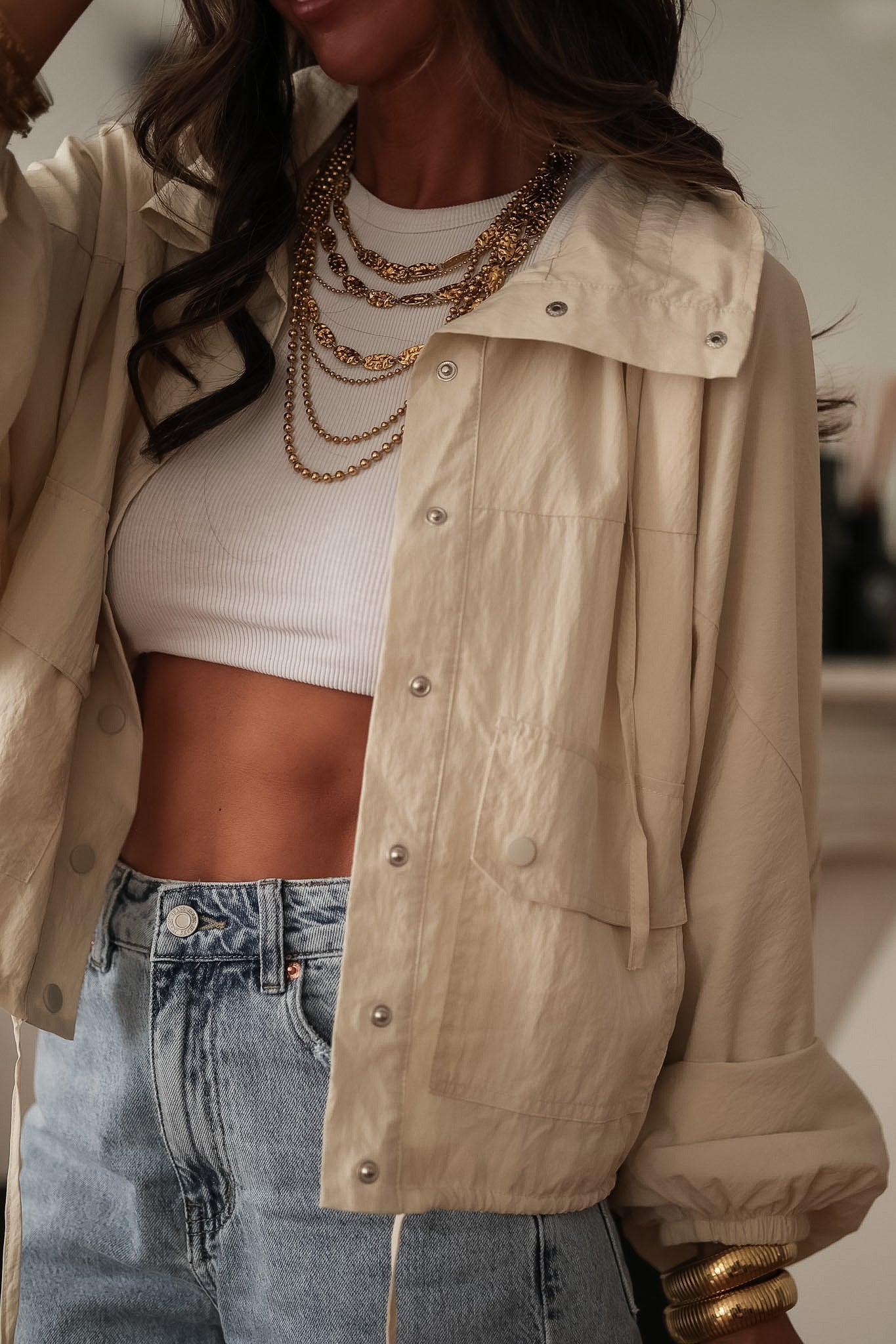Veste Wily beige