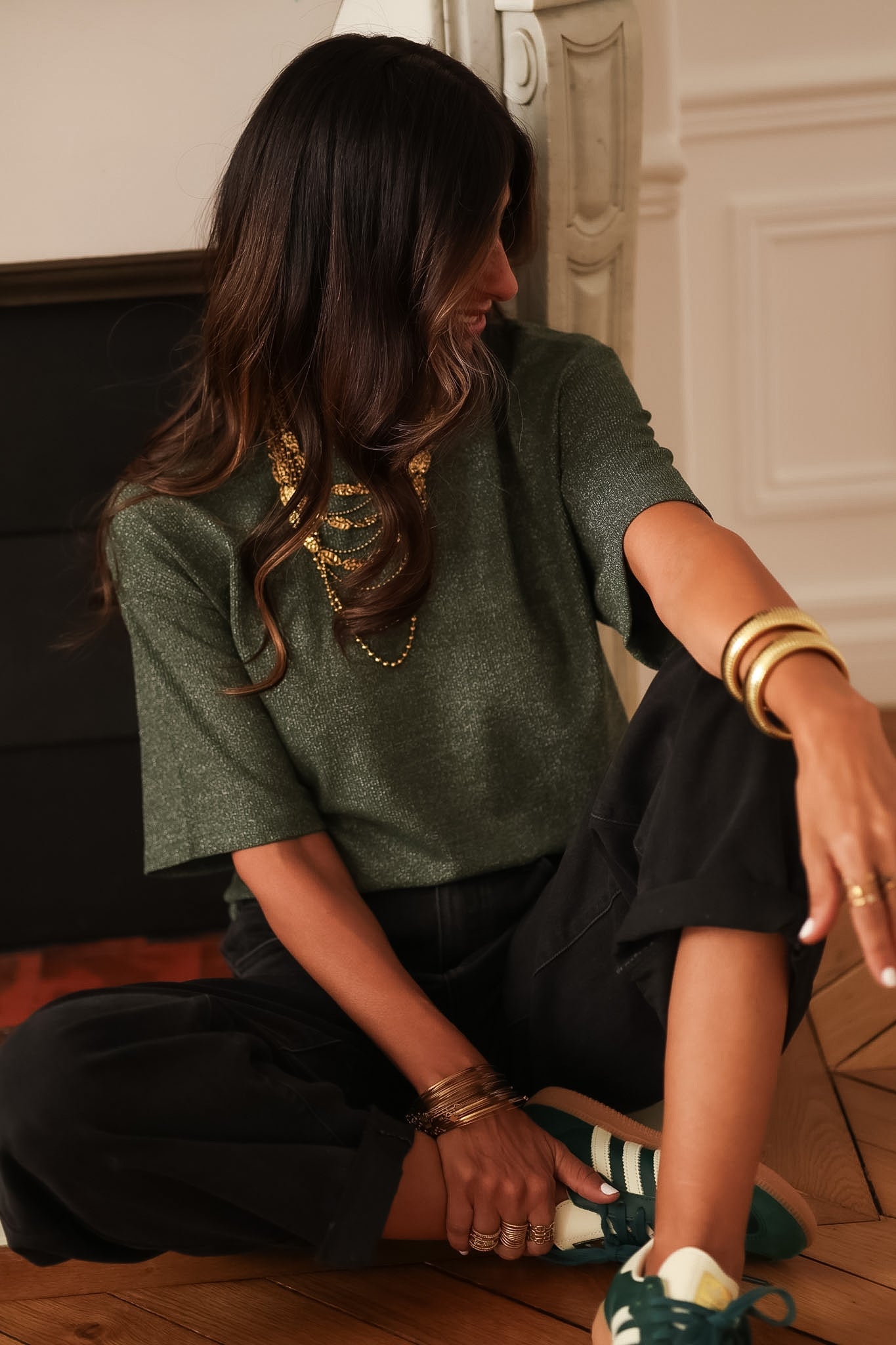Tee-shirt Dina vert