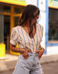 Blouse Enola coeur