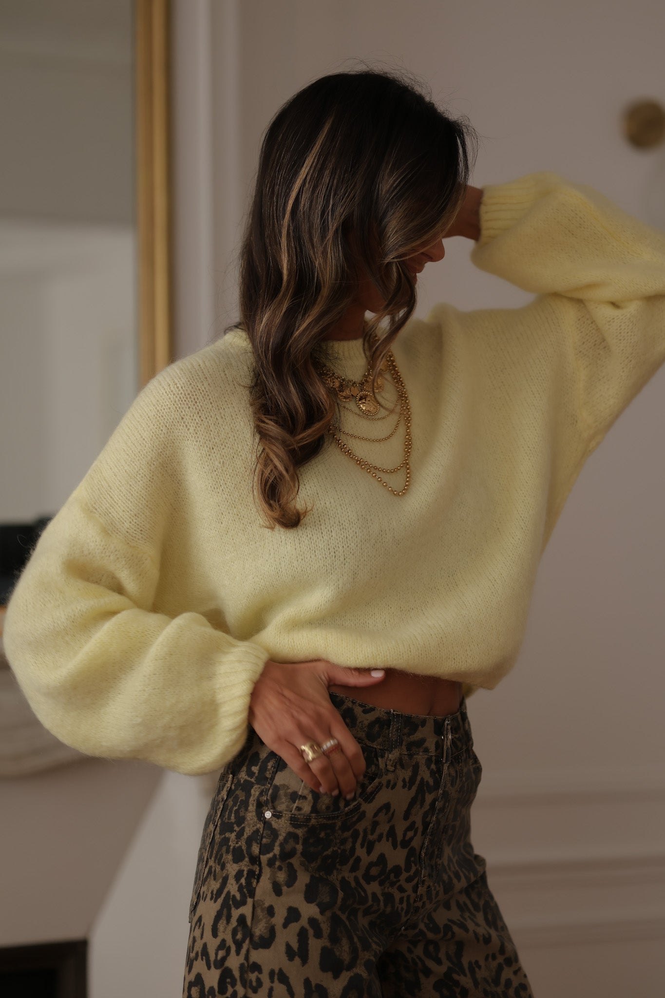 Pull Catalina jaune