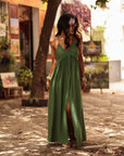 Robe Paula verte