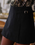 Jupe-short Ysia noir