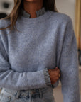 Pull Léonie bleu ciel