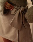 Jupe-short Gigi taupe