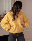 Veste polaire Johane jaune