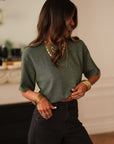 Tee-shirt Dina vert