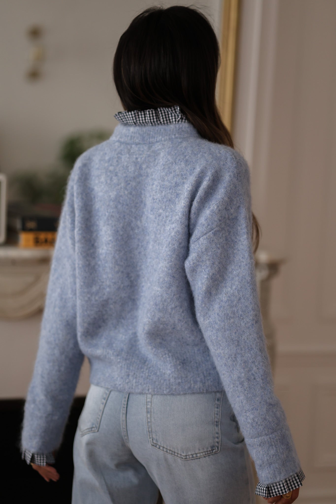 Pull Léonie bleu ciel