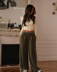 Jogging Joy velours vert