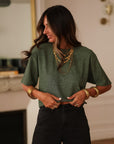 Tee-shirt Dina vert