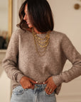 Pull Cameron taupe