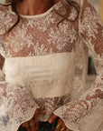 Blouse Drew en dentelle