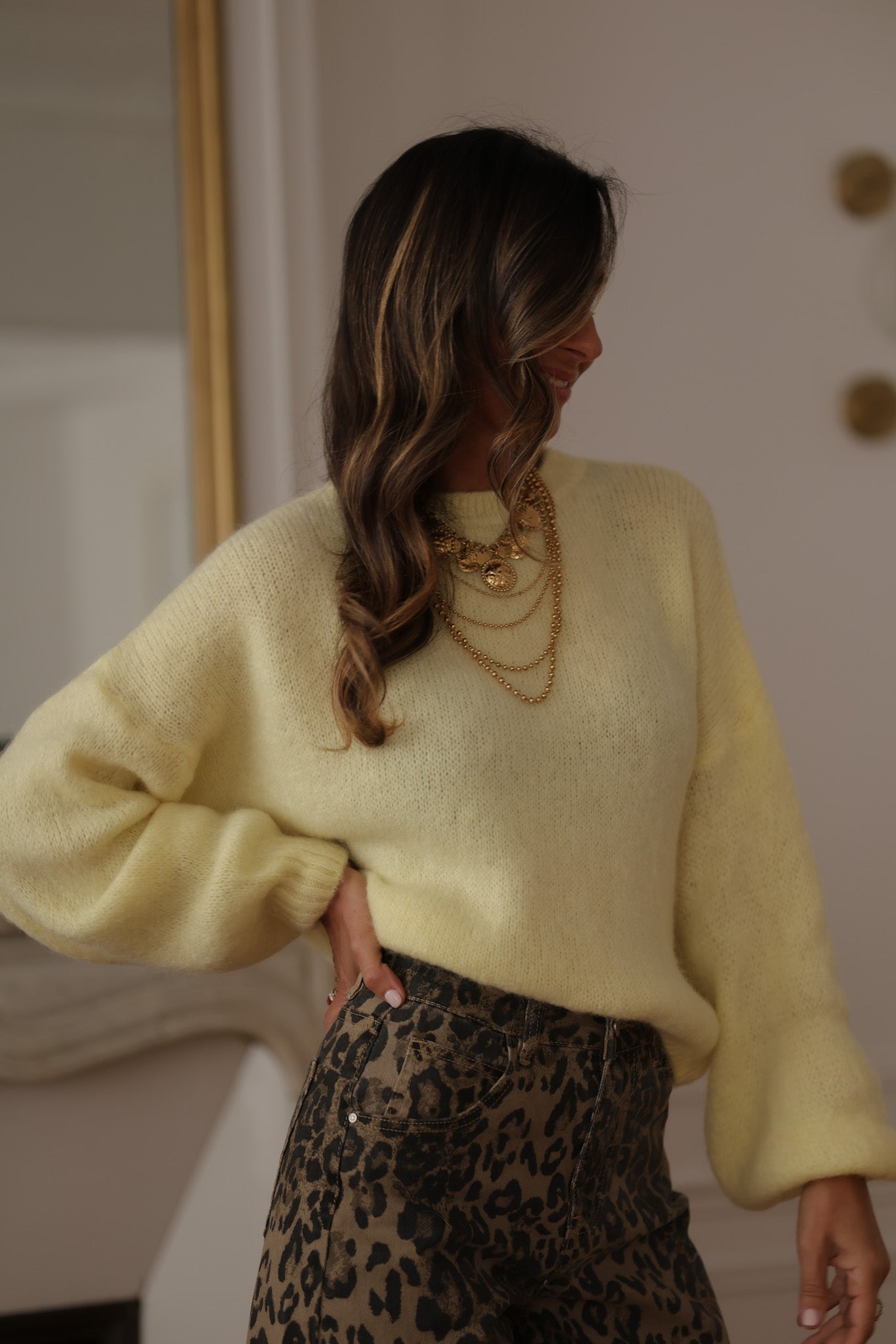 Pull Catalina jaune