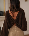 Pull Oria marron