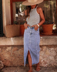 Jupe en jean Lou