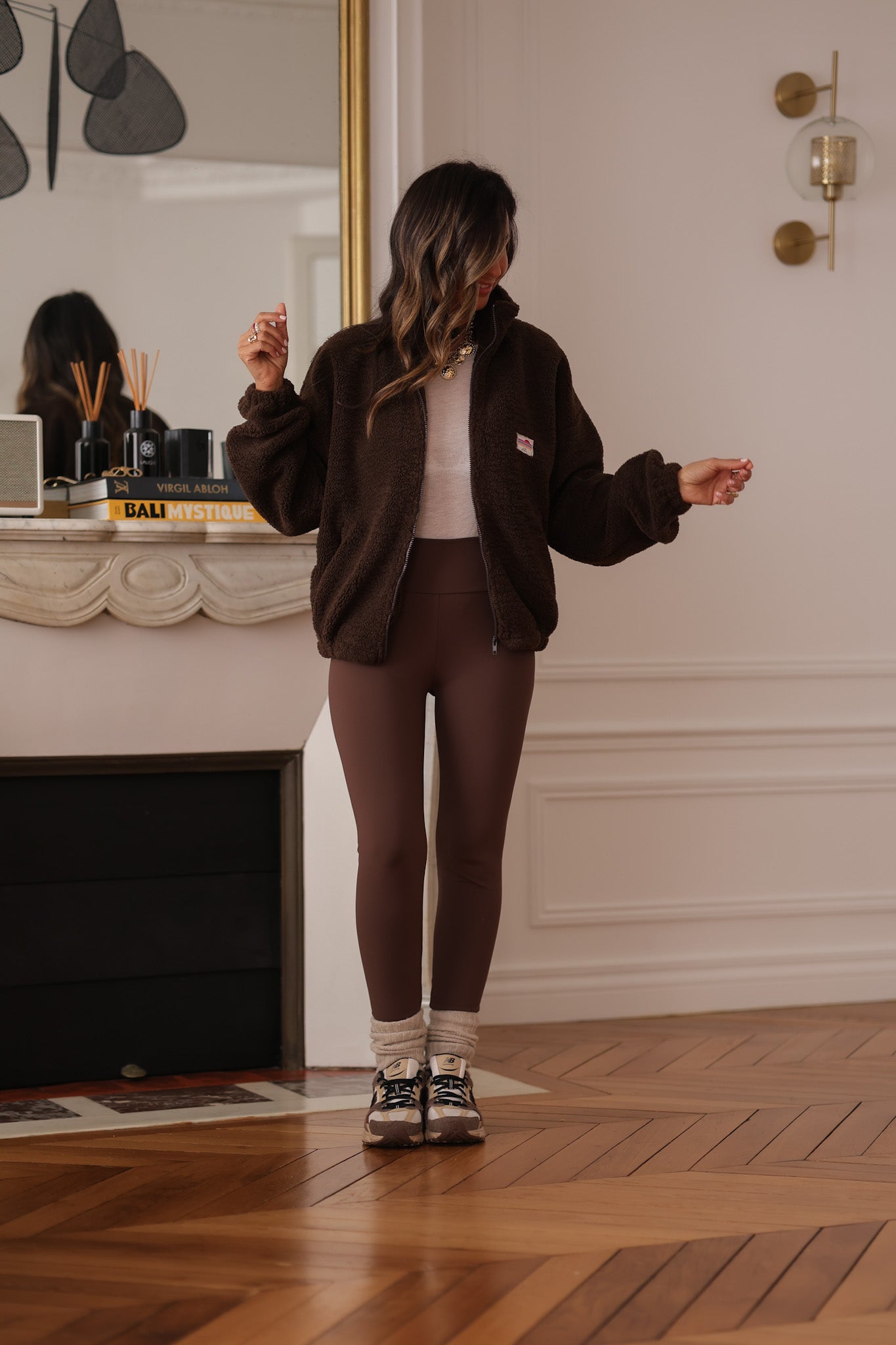 Veste polaire Johane choco (précommande)