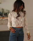 Top Eva en dentelle
