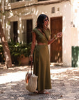 Robe Roma kaki