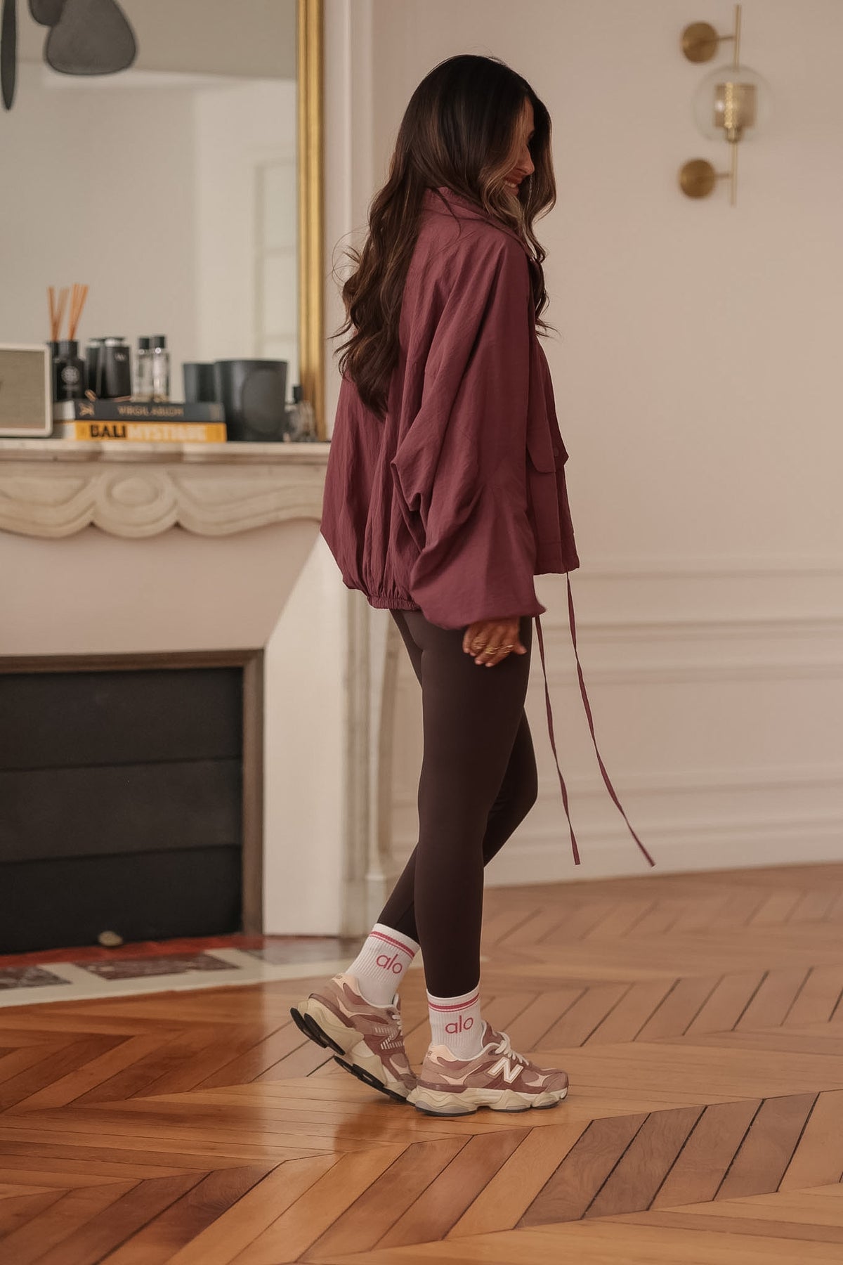 Veste Wily bordeaux