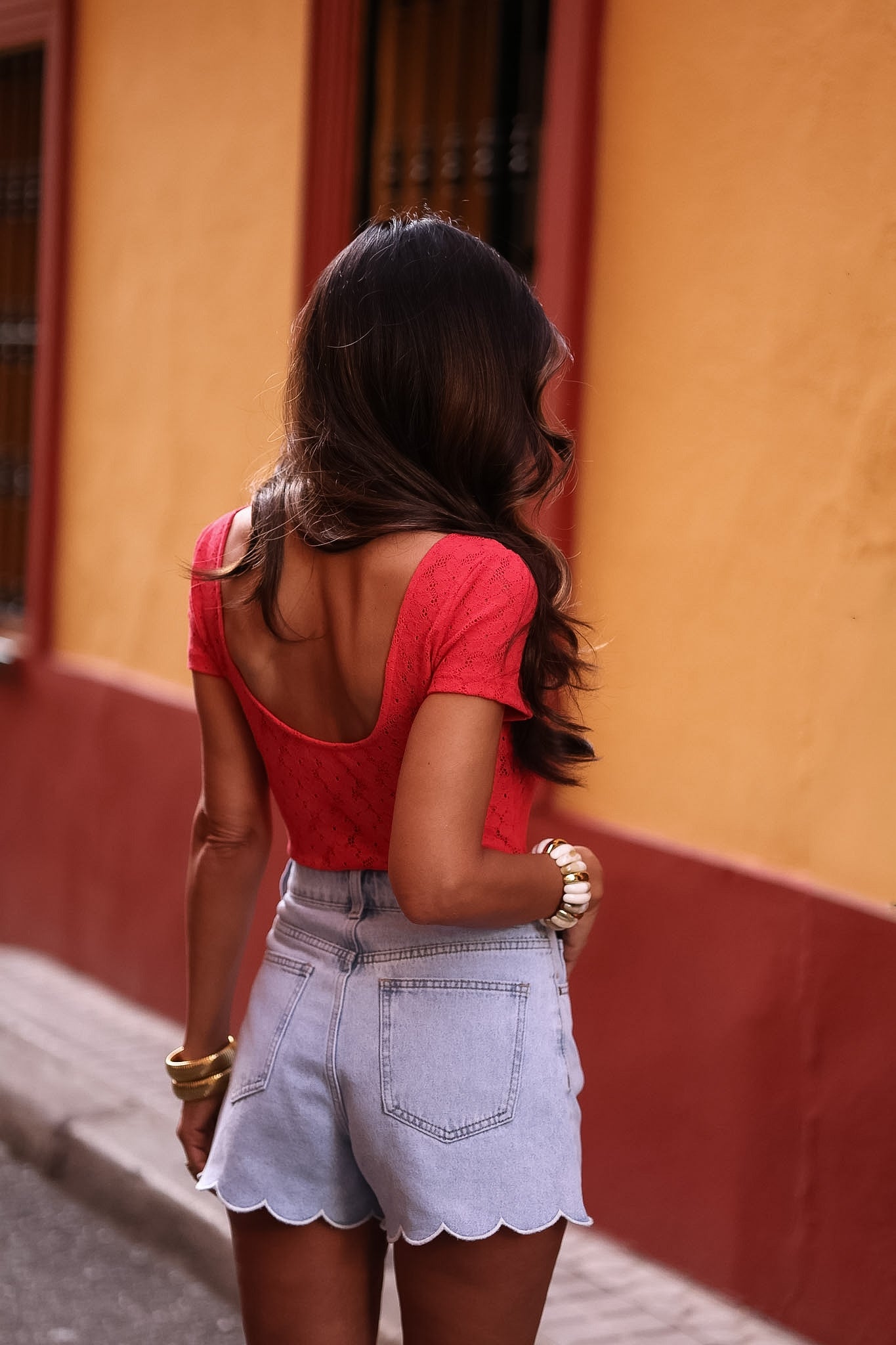 Body Victoria rouge