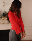 Pull Vanessa rouge