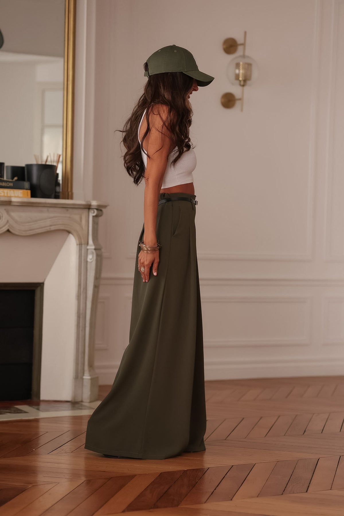 Pantalon Alban kaki