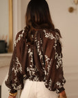 Blouse Anita choco