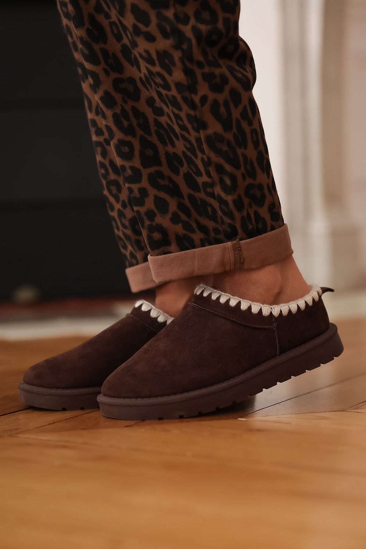 Chaussons Dune choco