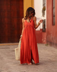 Robe Paula terracotta