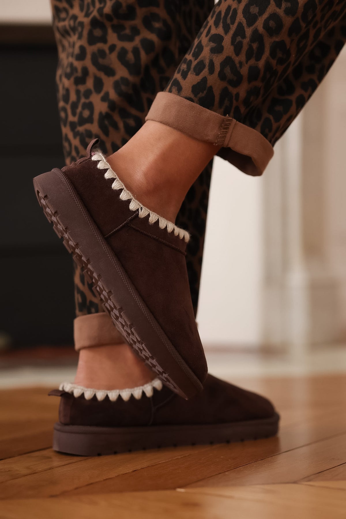 Chaussons Dune choco