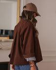 Veste Zélie choco