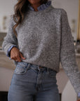 Pull Gaspard gris