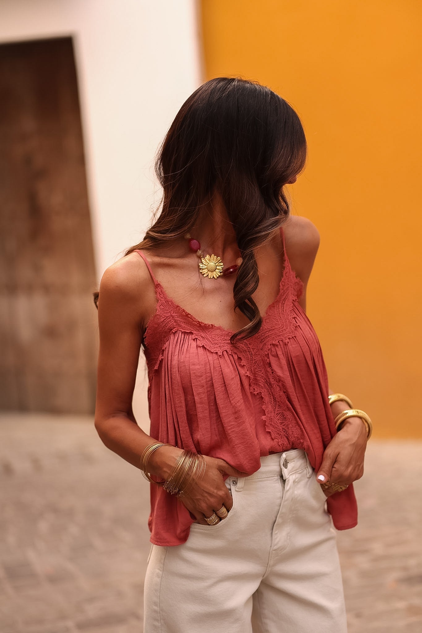 Top Jill terracotta