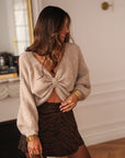 Jupe-short Amaya imprimé zèbre