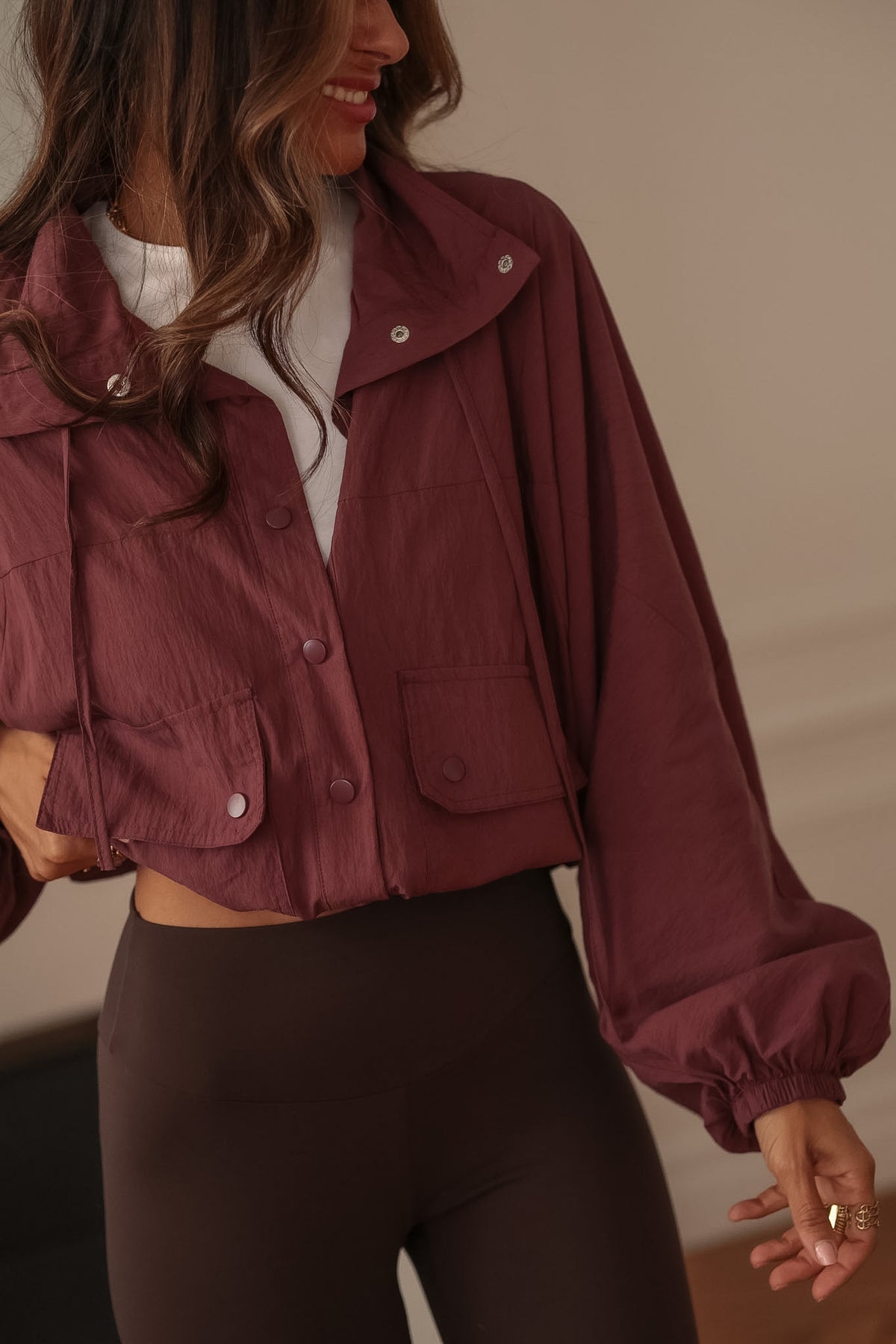 Veste Wily bordeaux