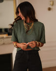 Tee-shirt Dina vert