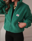 Veste polaire Johane vert