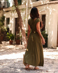 Robe Roma kaki