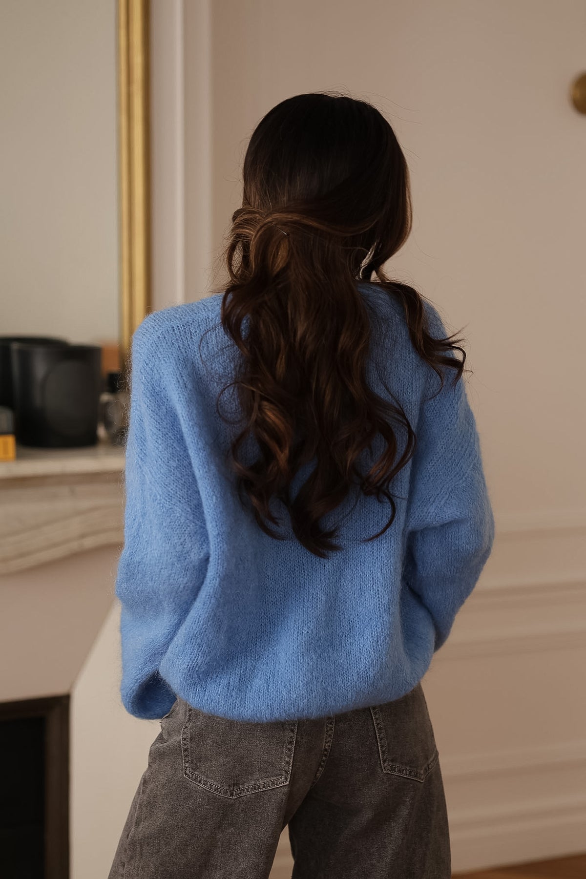 Pull Zadie bleu
