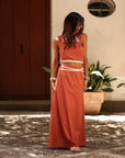 Ensemble Gilia terracotta