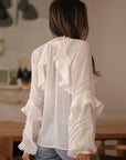 Blouse Victoria écrue