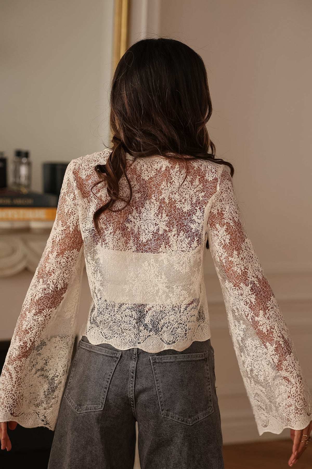 Blouse Drew en dentelle