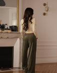 Jogging Joy velours vert