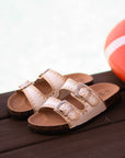 Sandales Charlize plates blanches