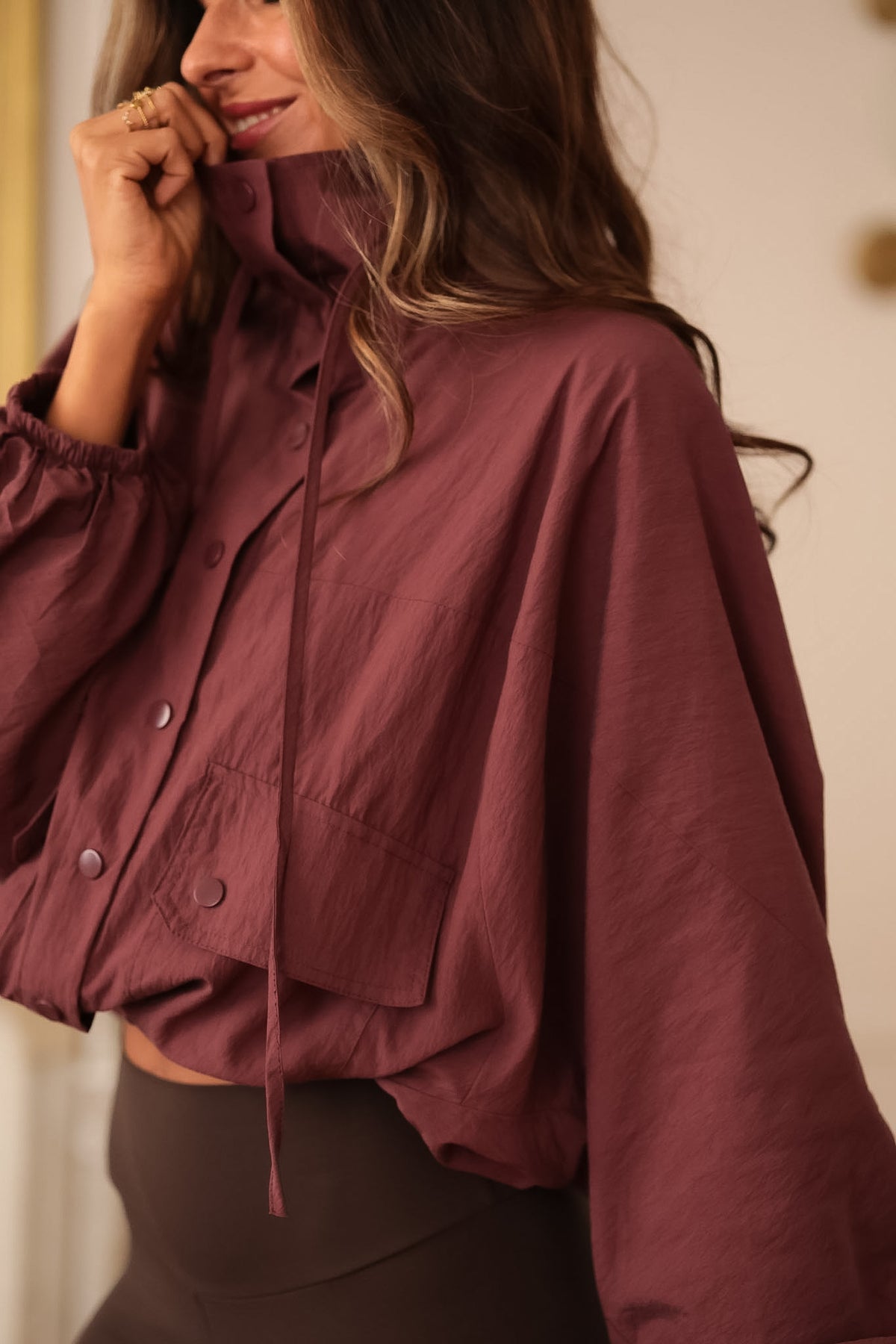 Veste Wily bordeaux