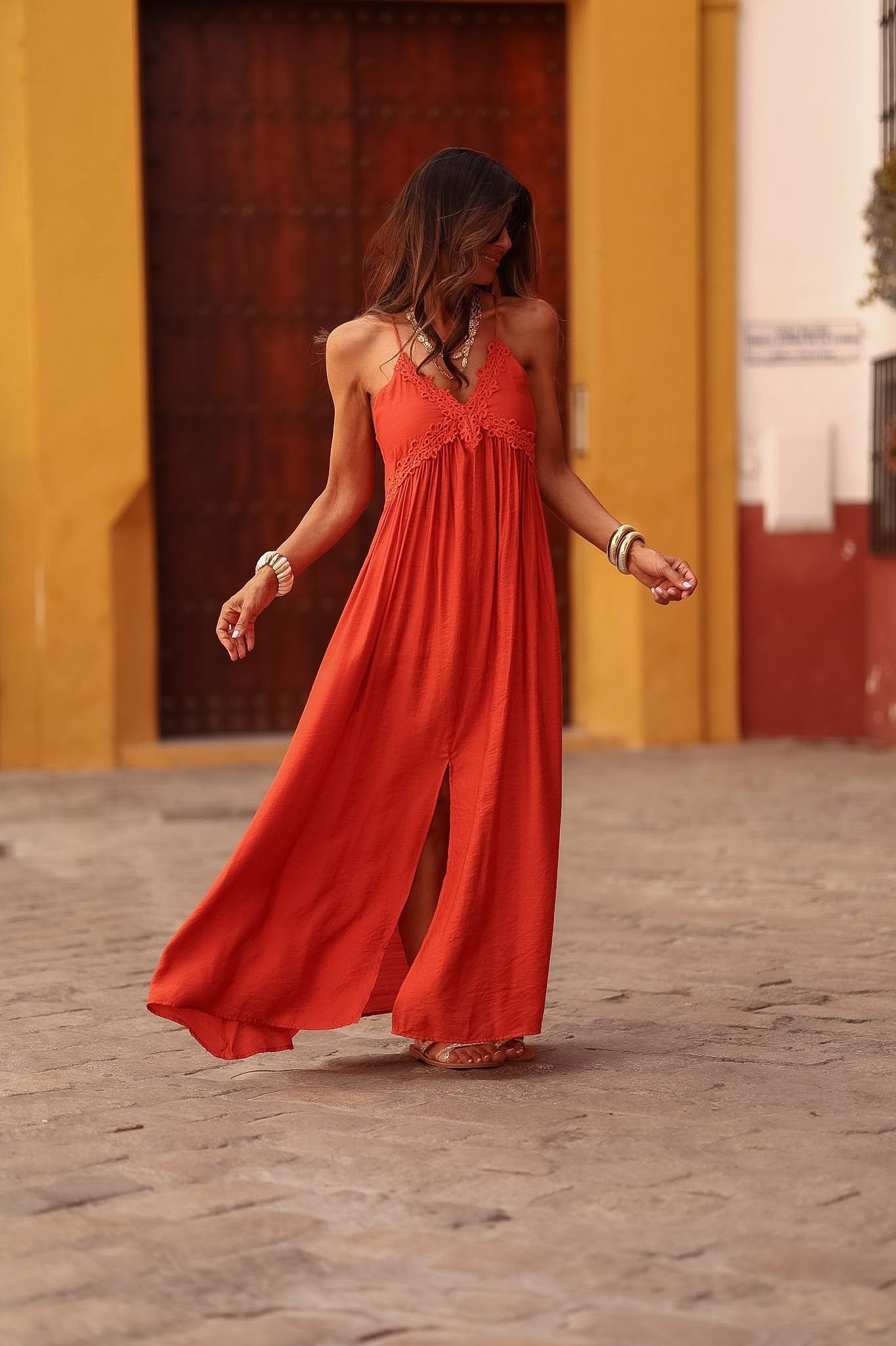 Robe Paula terracotta