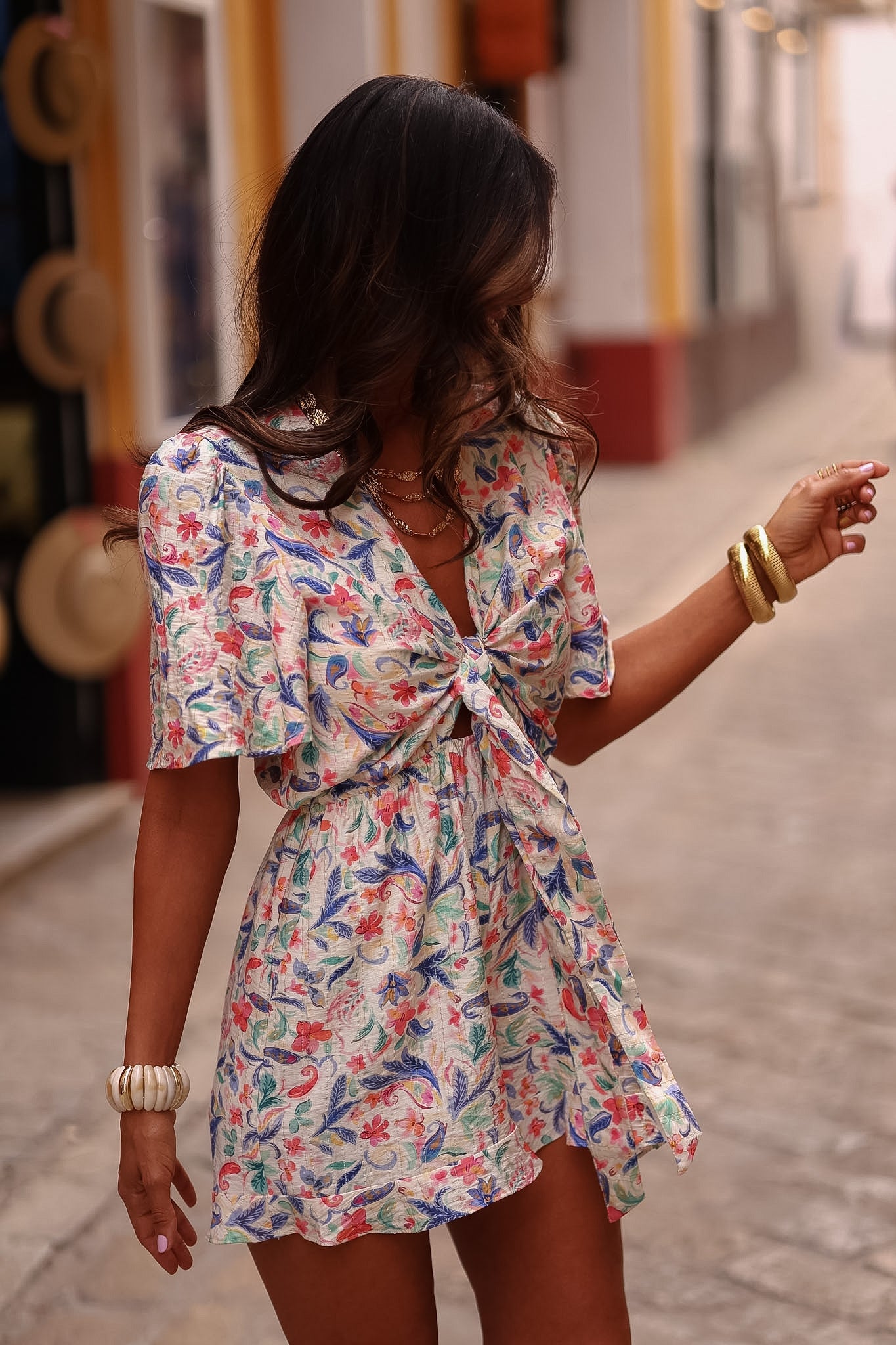 Combi-short Kate bleue