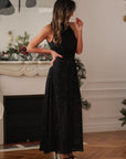 Robe longue Laly noire