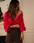 Pull Oria rouge